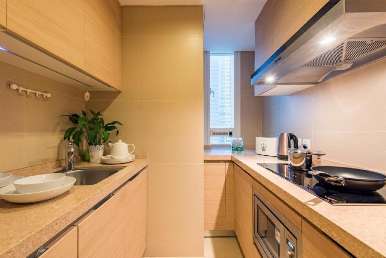 S6 Service Apartment（Chengdu Chunxi Road Taikoo Li Branch） Bagian luar foto