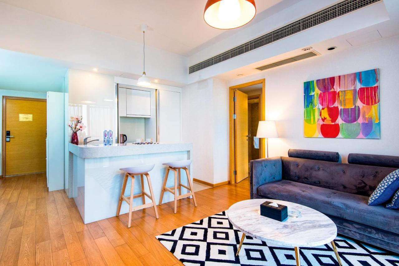 S6 Service Apartment（Chengdu Chunxi Road Taikoo Li Branch） Bagian luar foto