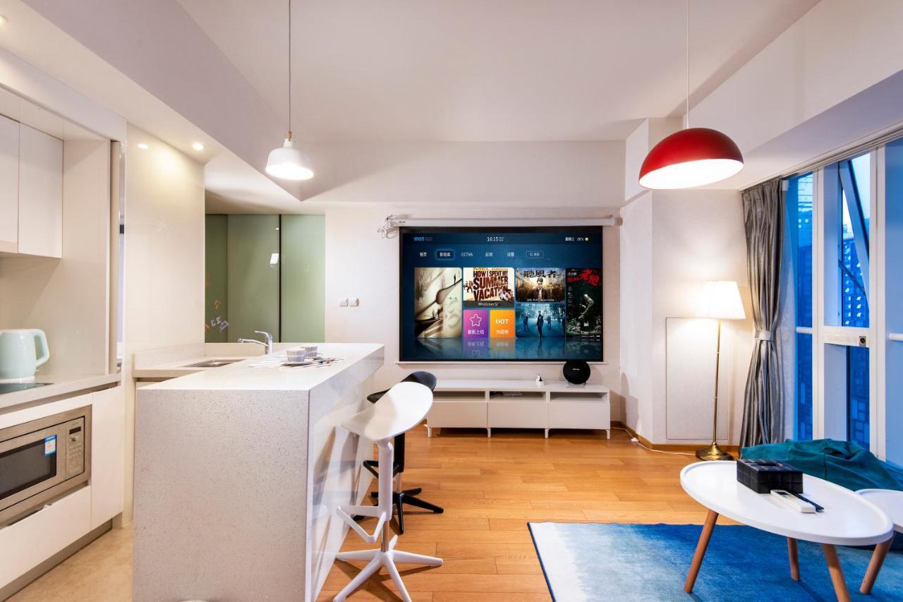 S6 Service Apartment（Chengdu Chunxi Road Taikoo Li Branch） Bagian luar foto