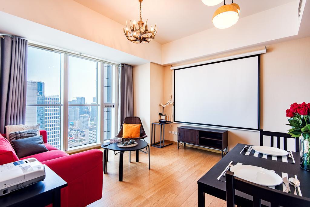S6 Service Apartment（Chengdu Chunxi Road Taikoo Li Branch） Bagian luar foto