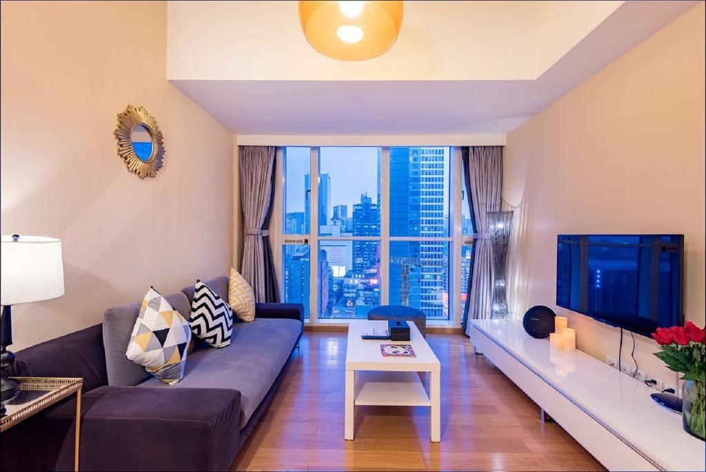 S6 Service Apartment（Chengdu Chunxi Road Taikoo Li Branch） Bagian luar foto
